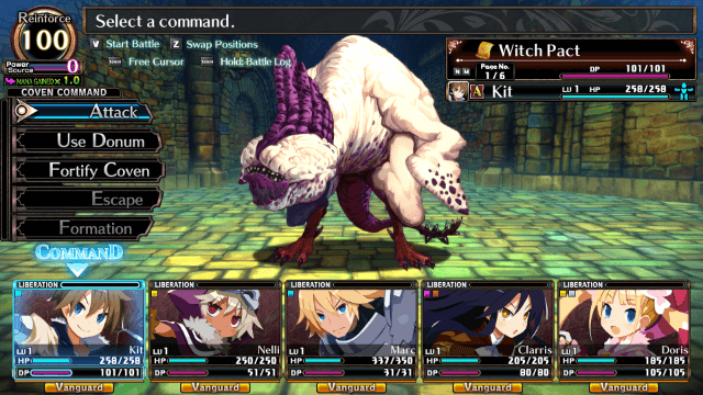 Labyrinth of Galleria: The Moon Society screenshot 2 for Playstation 4